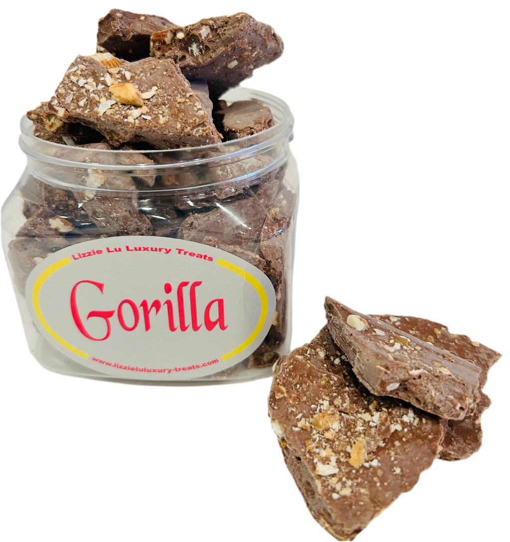 Gorilla (milk chocolate) Bark