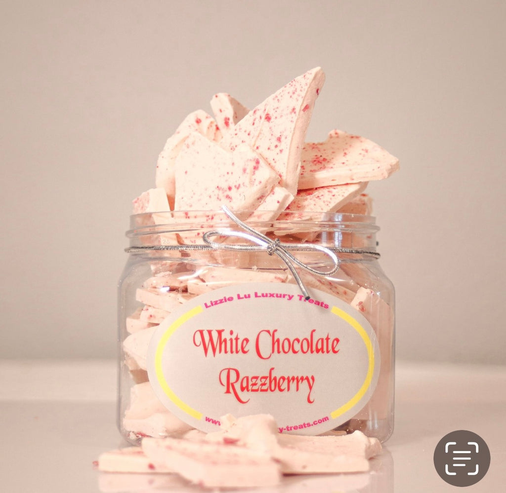 White Chocolate Razzberry Bark